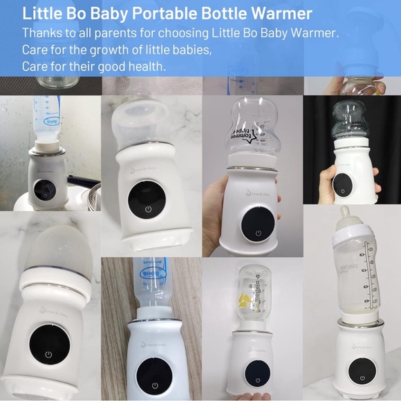 NEW!! Little Bo Baby Portable Bottle Warmer Breastmilk Formula Model T5-21A - Picture 6 of 15